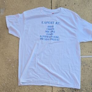 Hanes White ComfortBlend T-Shirt